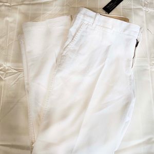 White chino pants NWT